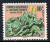 French Southern & Antarctic Territories 1959 Pringlea 10f unmounted mint SG 22