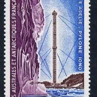 French Southern & Antarctic Territories 1962-72 Research Pylon 25f unmounted mint SG 33