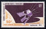 French Southern & Antarctic Territories 1966 Launching of Satellite D1 50f unmounted mint SG 42