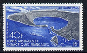French Southern & Antarctic Territories 1968 St Paul Island 40f unmounted mint SG 45
