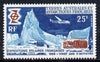 French Southern & Antarctic Territories 1969 French Polar Exploration 25f unmounted mint SG 52