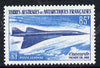 French Southern & Antarctic Territories 1969 First Flight of Concorde 85f unmounted mint SG 53