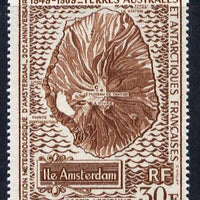 French Southern & Antarctic Territories 1970 Meteorological Station 30f unmounted mint SG 59