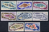 French Southern & Antarctic Territories 1971 Fishes set of 8 unmounted mint SG 61-8