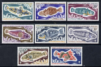 French Southern & Antarctic Territories 1971 Fishes set of 8 unmounted mint SG 61-8