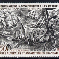 French Southern & Antarctic Territories 1972 Crozet Island & Kerguelen 250f unmounted mint SG 79
