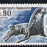 French Southern & Antarctic Territories 1976 Kerguelen Fur Seal 90c unmounted mint SG 100