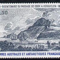 French Southern & Antarctic Territories 1976 Bicentenary of Cook's Passage 3f50 unmounted mint SG 109