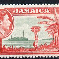 Jamaica 1938-52 KG6 Bananas 3d green & scarlet unmounted mint, SG 126c