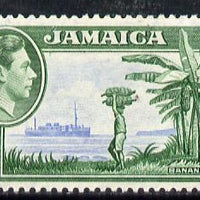 Jamaica 1938-52 KG6 Bananas 3d ultramarine & green unmounted mint, SG 126