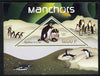 Congo 2014 Penguins perf s/sheet containing one triangular-shaped value unmounted mint