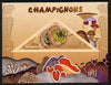 Congo 2014 Fungi imperf s/sheet containing one triangular-shaped value unmounted mint