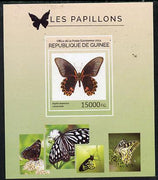 Guinea - Conakry 2014 Butterflies #5 imperf s/sheet unmounted mint. Note this item is privately produced and is offered purely on its thematic appeal