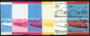 Match Box Labels - complete set of 16 Fungi (white background) very fine unused condition (Russian)