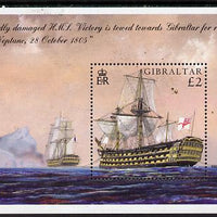 Gibraltar 2005 Bicentenary of the Battle of Trafalgar perf m/sheet unmounted mint, SG MS 1124