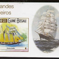 Guinea - Bissau 2015 Sailing,Ships #3 imperf deluxe sheet unmounted mint. Note this item is privately produced and is offered purely on its thematic appeal
