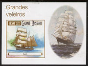 Guinea - Bissau 2015 Sailing,Ships #4 imperf deluxe sheet unmounted mint. Note this item is privately produced and is offered purely on its thematic appeal