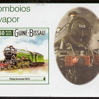 Guinea - Bissau 2015 Steam Trains #5 imperf deluxe sheet unmounted mint. Note this item is privately produced and is offered purely on its thematic appeal