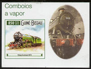 Guinea - Bissau 2015 Steam Trains #5 imperf deluxe sheet unmounted mint. Note this item is privately produced and is offered purely on its thematic appeal