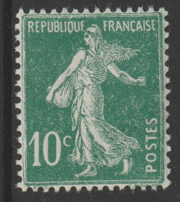 France 1920 Sower 10c green unmounted nint SG 381