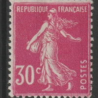 France 1920 Sower 30c cerise unmounted nint SG 382a