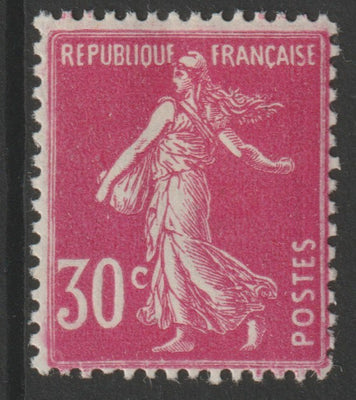 France 1920 Sower 30c cerise unmounted nint SG 382a