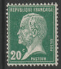 France 1924 Louis Pasteur 20c green unmounted mint, SG 396b