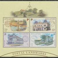 Singapore 2000 Postal Landmarks m/sheet unmounted mint SG MS1036