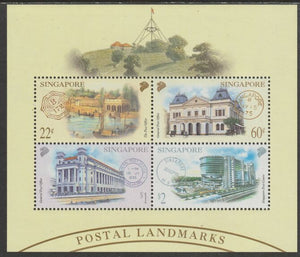 Singapore 2000 Postal Landmarks m/sheet unmounted mint SG MS1036