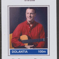 Dolantia (Fantasy) Eddy Arnold imperf deluxe sheetlet on glossy card (75 x 103 mm) unmounted mint