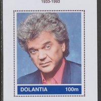 Dolantia (Fantasy) Conway Twitty imperf deluxe sheetlet on glossy card (75 x 103 mm) unmounted mint