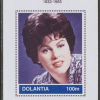 Dolantia (Fantasy) Patsy Cline imperf deluxe sheetlet on glossy card (75 x 103 mm) unmounted mint