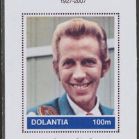Dolantia (Fantasy) Porter Wagoner imperf deluxe sheetlet on glossy card (75 x 103 mm) unmounted mint