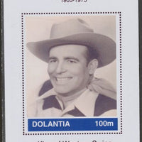 Dolantia (Fantasy) Bob Wills imperf deluxe sheetlet on glossy card (75 x 103 mm) unmounted mint