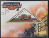 Ivory Coast 2016 Fire Fighting perf deluxe sheet containing one triangular value unmounted mint