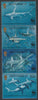 Montserrat 1999 WWF Hammer-Head Shark perf strip of four values unmounted mint, SG 1148-51