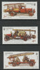 Ukraine 2016 Fire Engines perf set of 3 unmounted mint