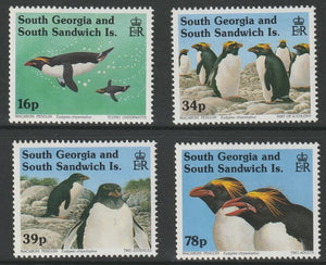 South Georgia & the South Sandwich Islands 1993 Macaroni perf set of 4 unmounted mint SG 227-230