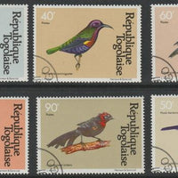 Togo 1981 Birds perf set of 6 fine cds used SG 1529-34