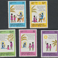 St Vincent - Grenadines 1980 Christmas set of 5 unmounted mint, SG 179-83