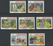 Grenada 1982 Christmas - Disney's Robin Hood short set of 7 values,to 10c unmounted mint, as SG 1222-28