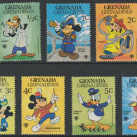 Grenada - Grenadines 1979 International Year of The Child - Walt Disney Characters short set of 7 to 10c unmounted mint, SG 354-60