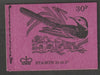 Great Britain 1971-73 Birds #4 - Pied Wagtaill (purple cover April 1972) 30p booklet complete and fine, SG DQ63