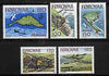 Faroe Islands 1978 Views of Mykines Island set of 5 unmounted mint, SG 30-34*