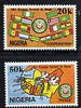 Nigeria 1991 Economic Commission of West African States Summit (ECOWAS) perf set of 2 unmounted mint, SG 610-11*