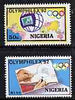 Nigeria 1992 'Olymphilex 92' Olympic Stamp Exhibition set of 2, SG 630-31 unmounted mint*
