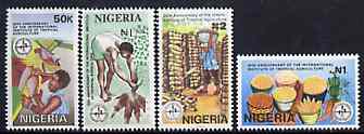 Nigeria 1992 Tropical Agriculture set of 4, SG 633-36 unmounted mint*