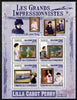 Comoro Islands 2009 The Impressionists - Lilla Cabot Perry perf sheetlet containing 4 values unmounted mint