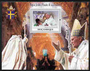 Mozambique 2009 Pope John Paul II perf s/sheet unmounted mint