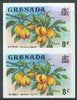 Grenada 1975 Nutmegs 8c unmounted mint imperforate pair (as SG 655)